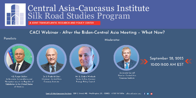 CACI Webinar - After the Biden-Central Asia Meeting  What Now-2