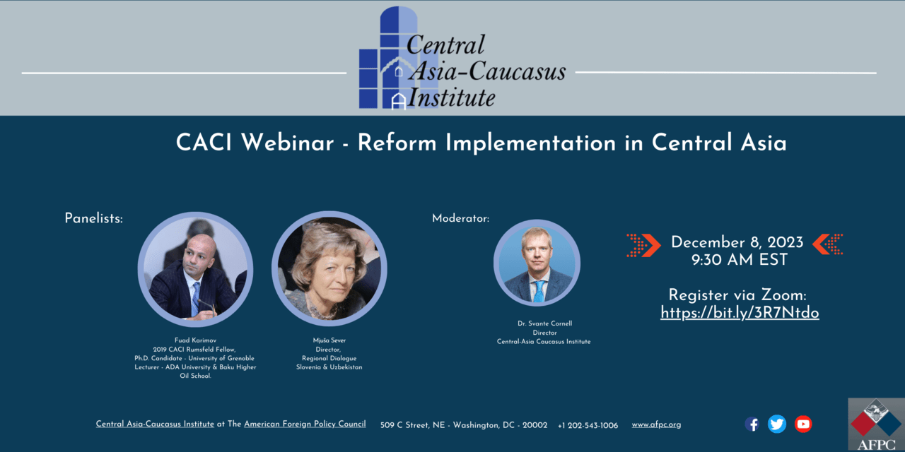 CACI Webinar - Reform Implementation in Central Asia-4-2